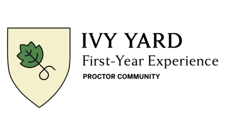 The Ivy Yard proctor community shield and lock-up.