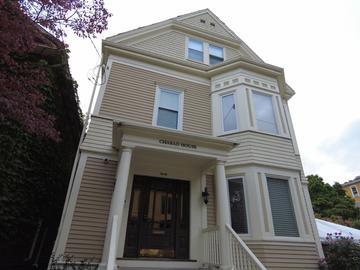 A photo of the Harvard Chabad location in Cambridge.