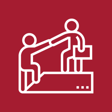 Person helping another person