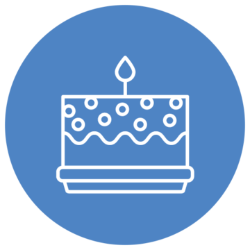 birthday cake icon