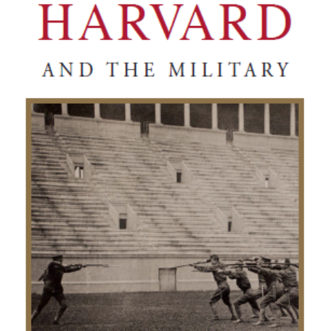 Harvard Military History walking tour pamphlet cover.