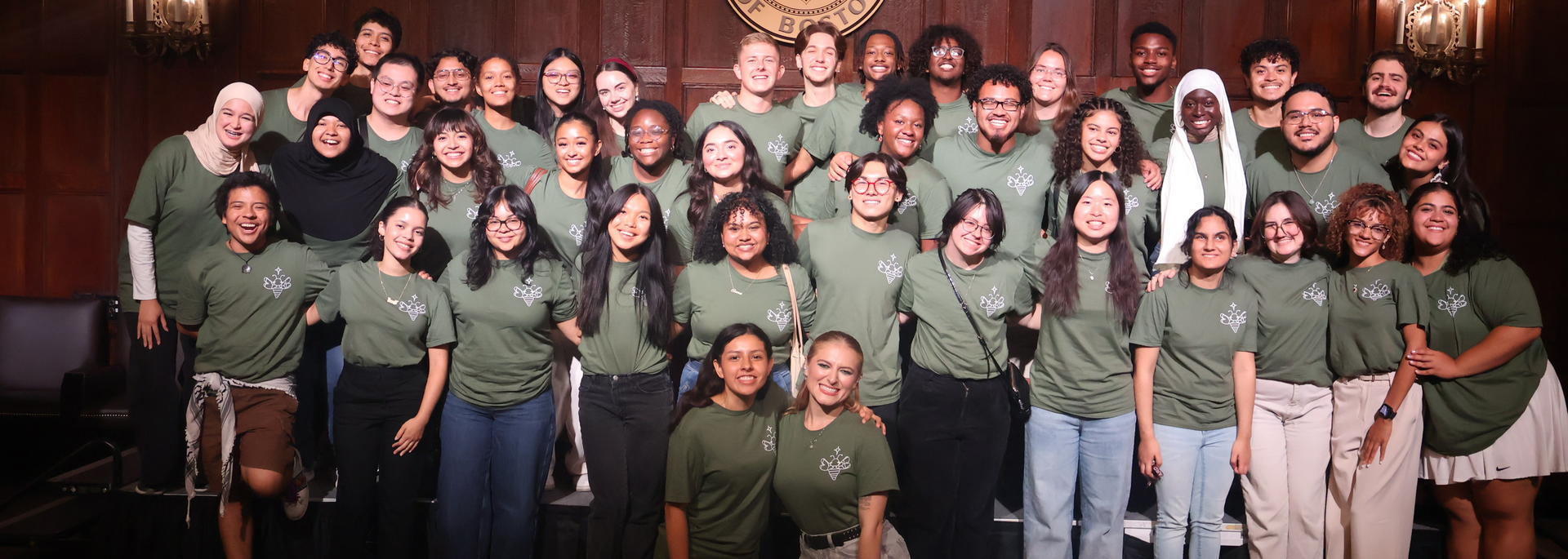 Group photo of FYRE participants during the closing ceremony.