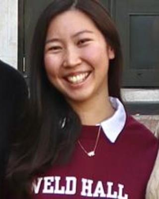 Photo of Cat Huang in Weld Hall sweatshirt