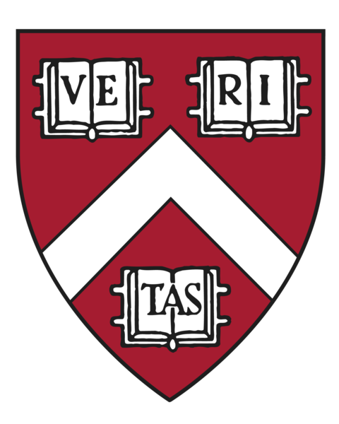 A high resolution Harvard College shield with a transparent background.